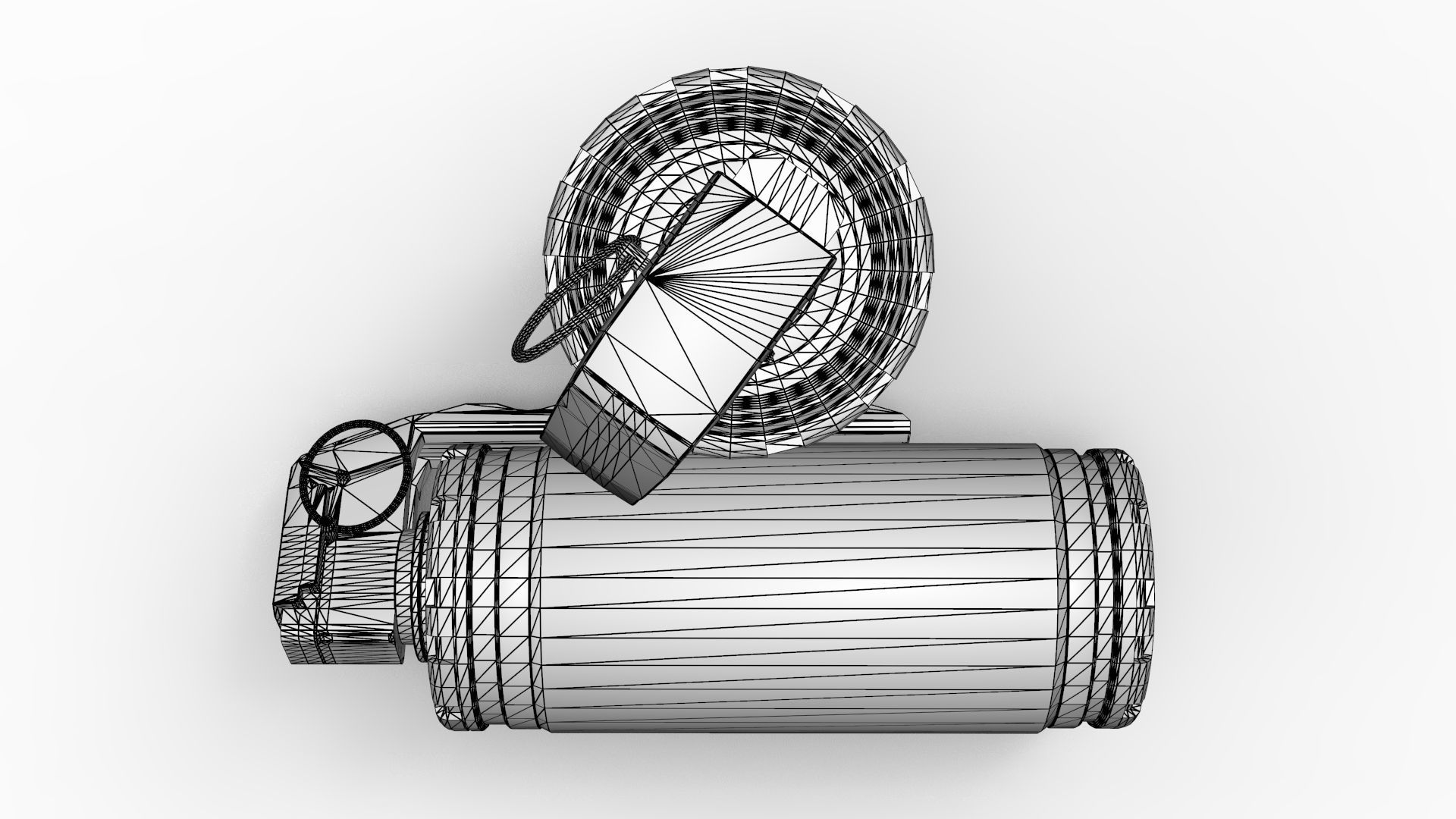 Gas Grenade 3D model_15