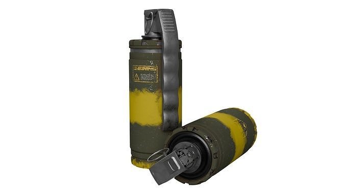 Gas Grenade 3D model