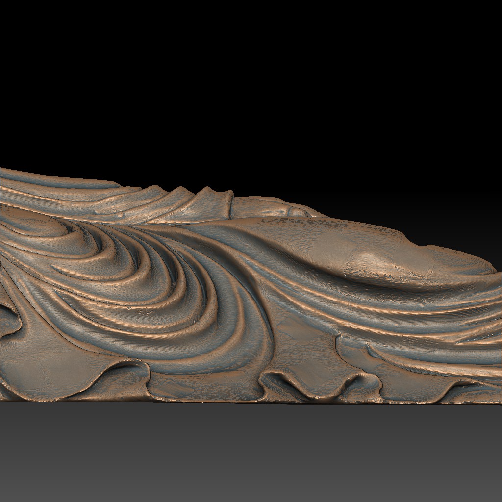 Print Ready 3D Model Lying Buddha statue 3D print model_2