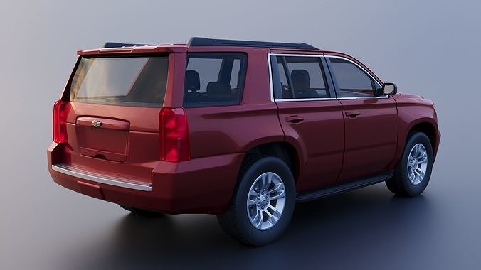 Chevrolet Tahoe 2015  3D print model 7