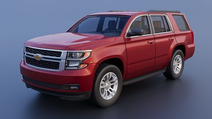 Chevrolet Tahoe 2015  3D print model 3
