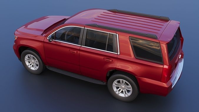 Chevrolet Tahoe 2015  3D print model 6