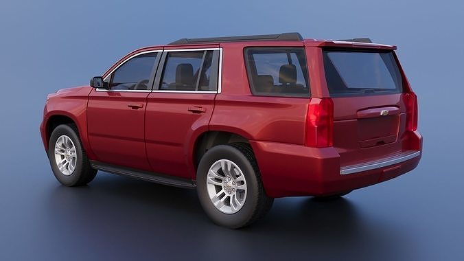 Chevrolet Tahoe 2015  3D print model 5