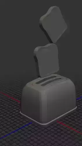 Scared Little Toaster - Rigged