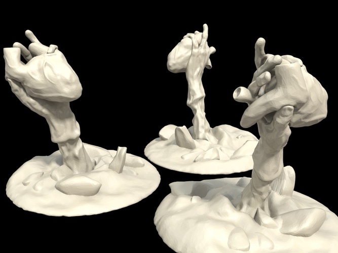 Zombies also love - Model 02 3D print model