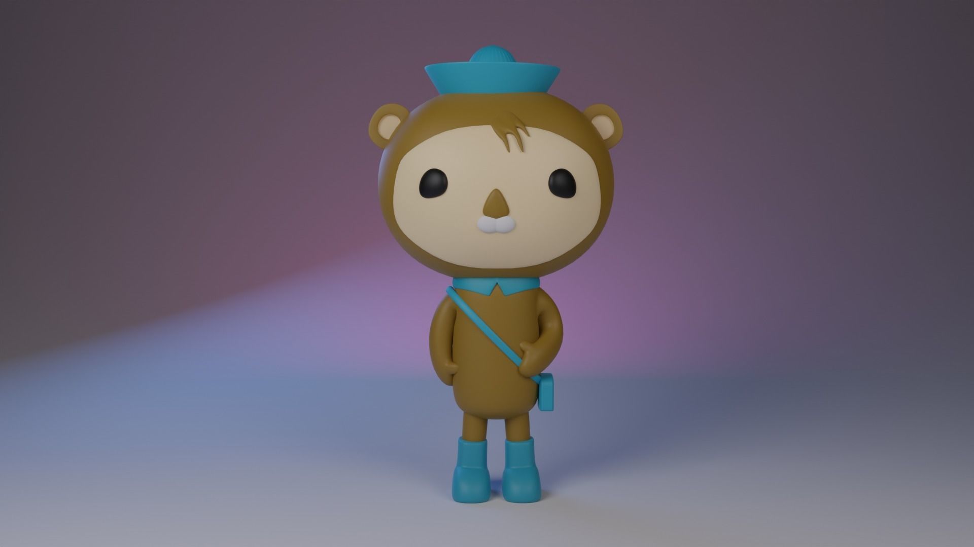 Shellington Octonauts 3D print model_1