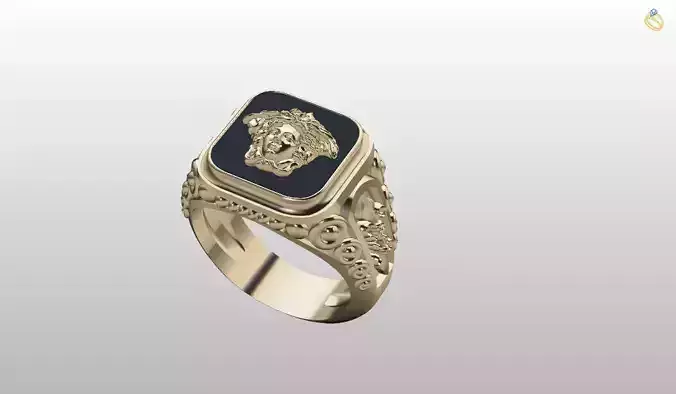 Mens Ring 3D print model 