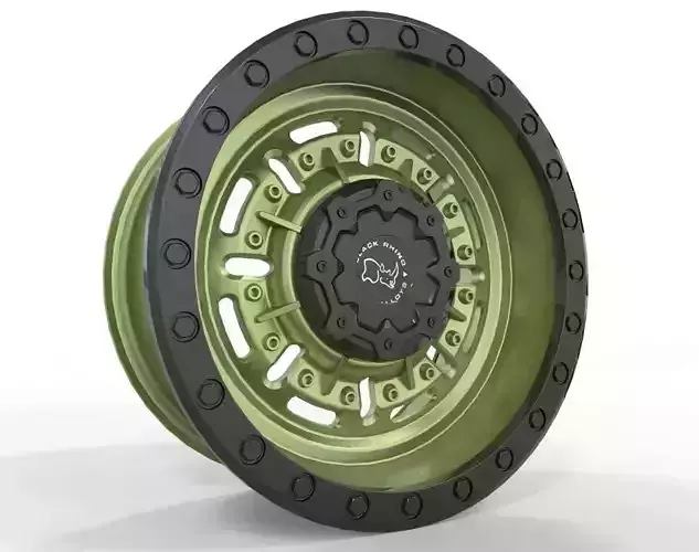 Rin Black Rhino   3D model