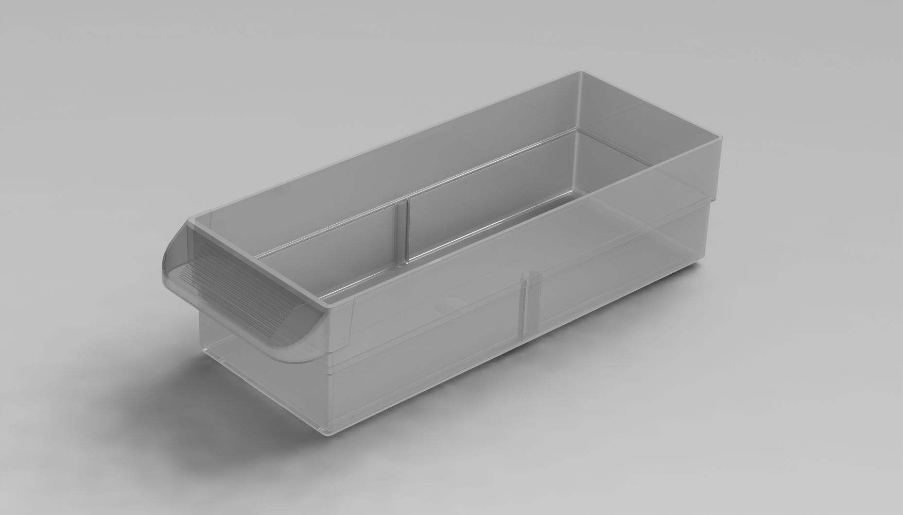 Akro-Mils Small and Large Drawer Bins 20701 20702 3D model_1