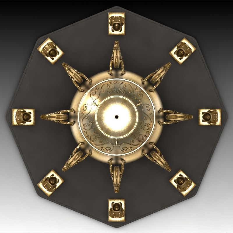 3D Models Zhang Heng Seismoscope China 3D model_4