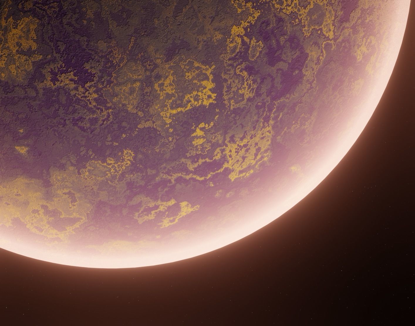 Planet Space Ready to game Low-poly 3D model_13