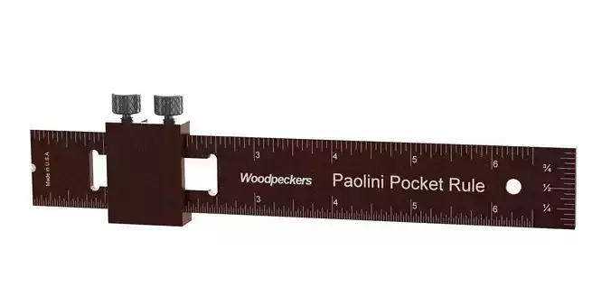 Woodpeckers Paolini Pocket Rule 3D model