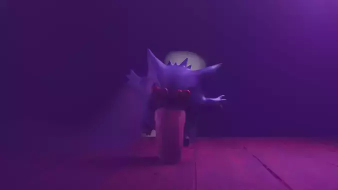 GENGAR IN LOVE 3D print model