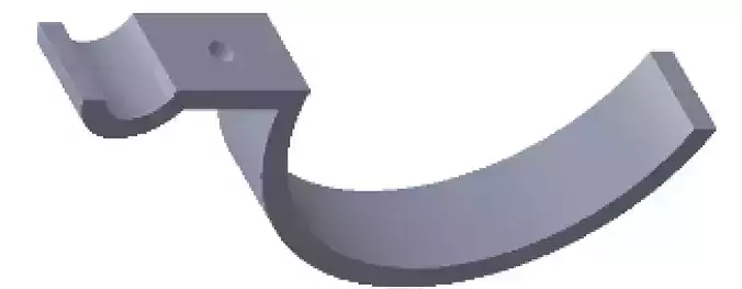 Left Air Tank Mounting Bracket