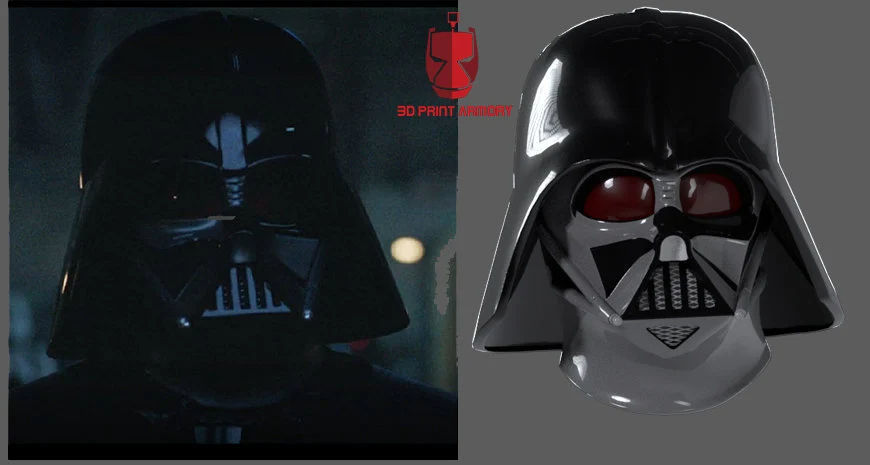 Darth Vader Kenobi Series STL file for 3d print V2 3D print model_3