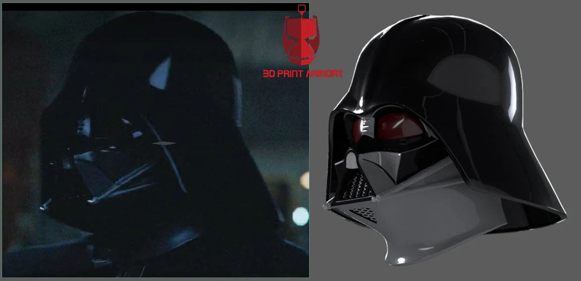 Darth Vader Kenobi Series STL file for 3d print V2 3D print model_7