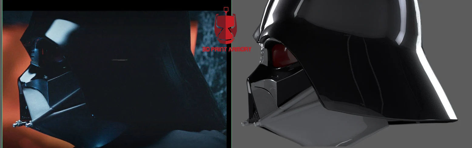 Darth Vader Kenobi Series STL file for 3d print V2 3D print model_5