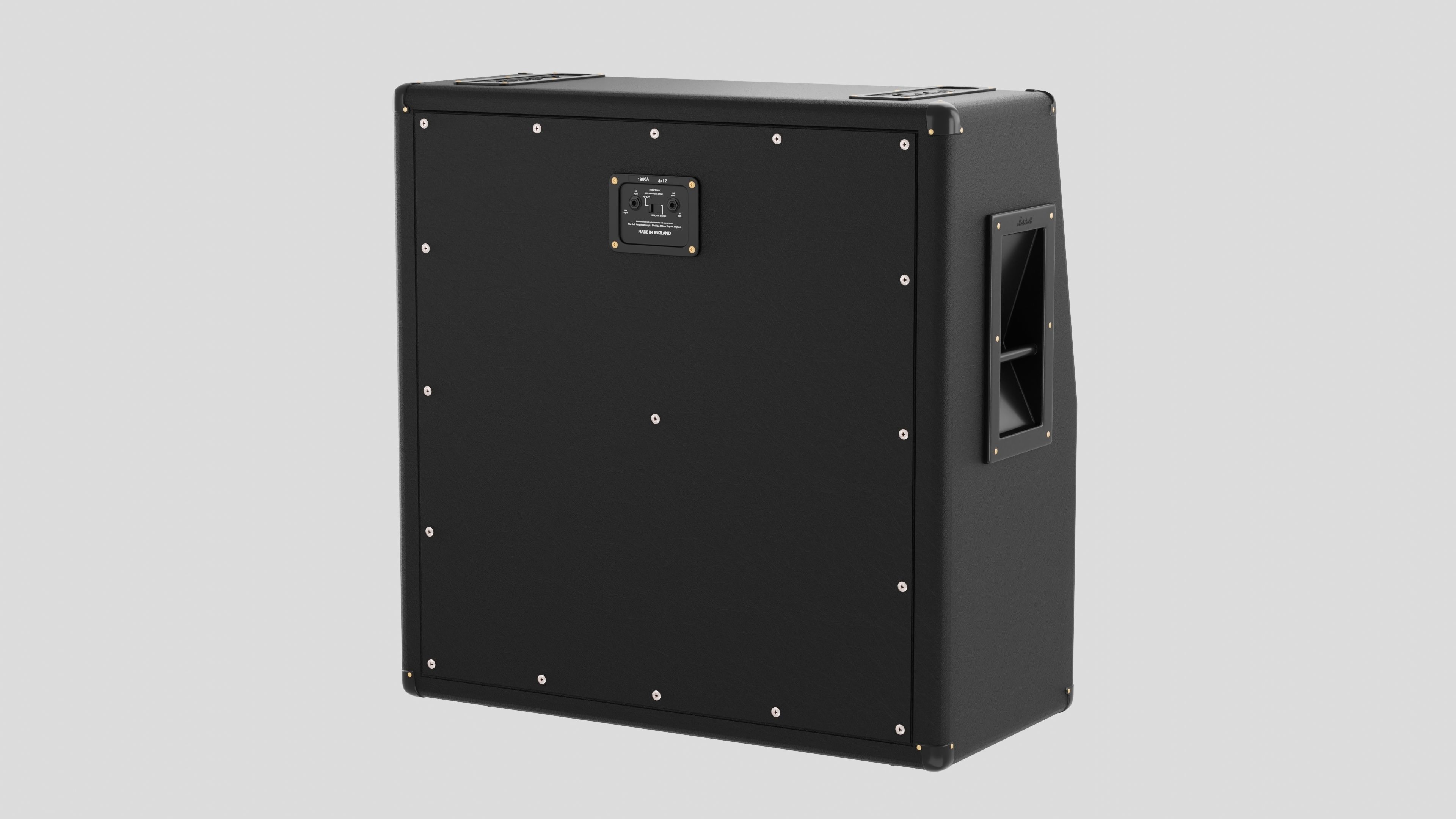 Guitar Cabinet Marshall 1960 Lead  3D model_3
