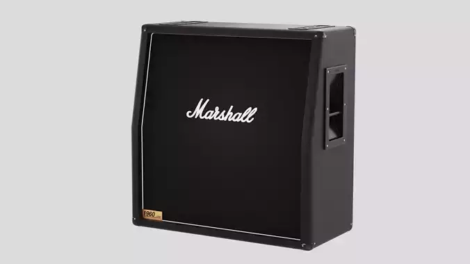Guitar Cabinet Marshall 1960 Lead  3D model