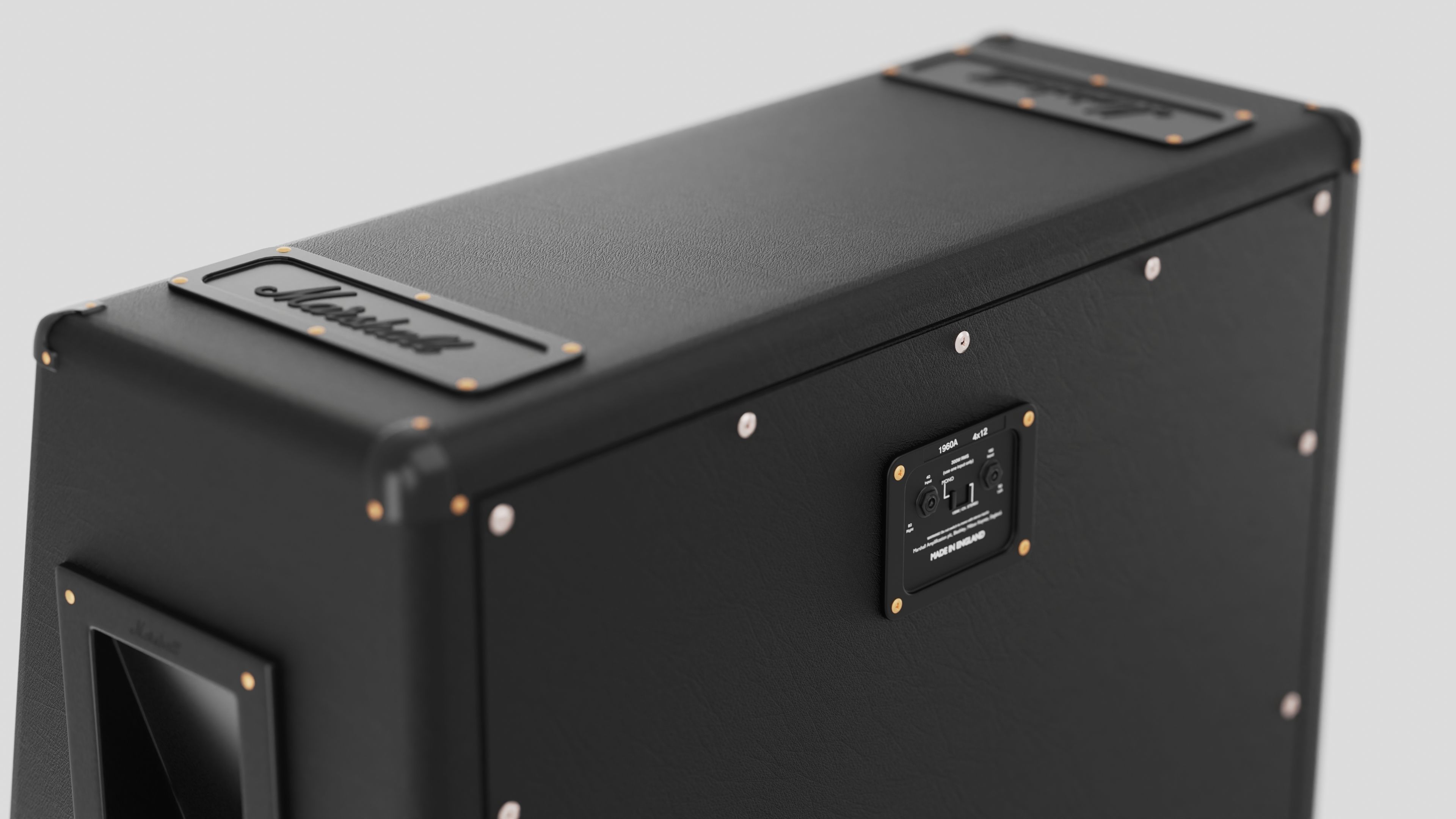 Guitar Cabinet Marshall 1960 Lead  3D model_9