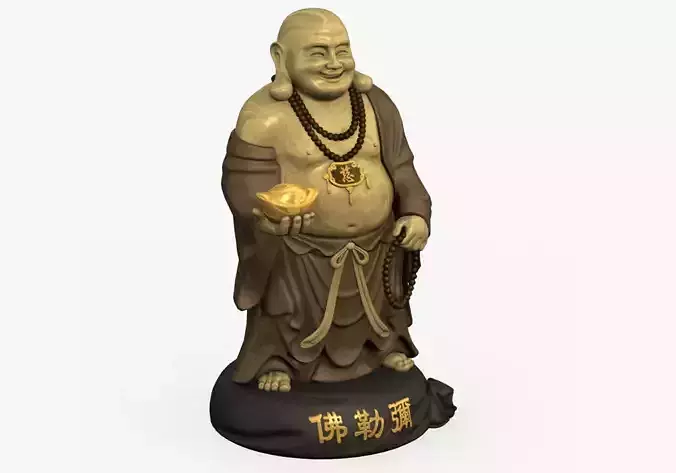 3D Models Maitreya Buddha Statue 3D model