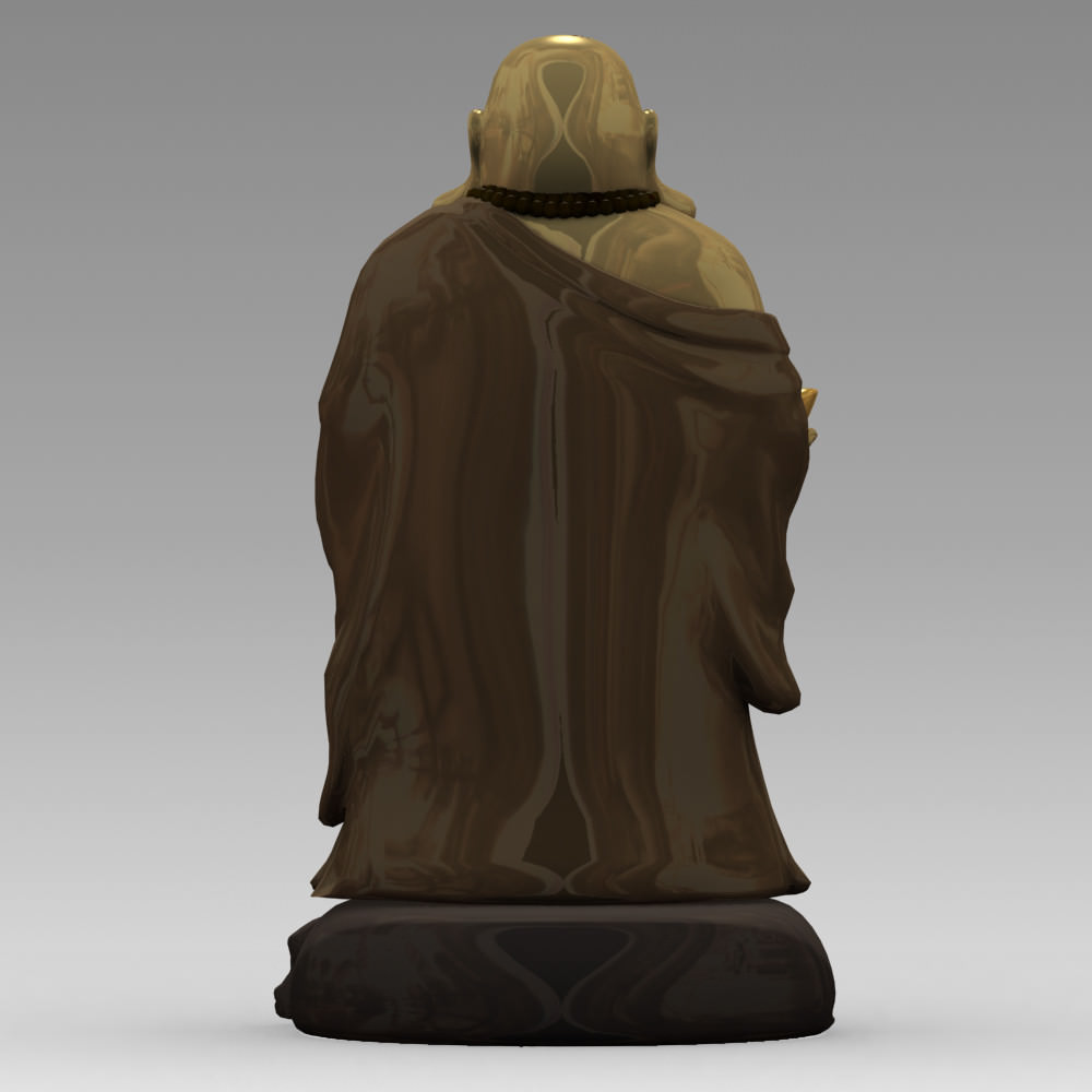 3D Models Maitreya Buddha Statue 3D model_3