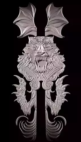 Alucard shield  3D print model