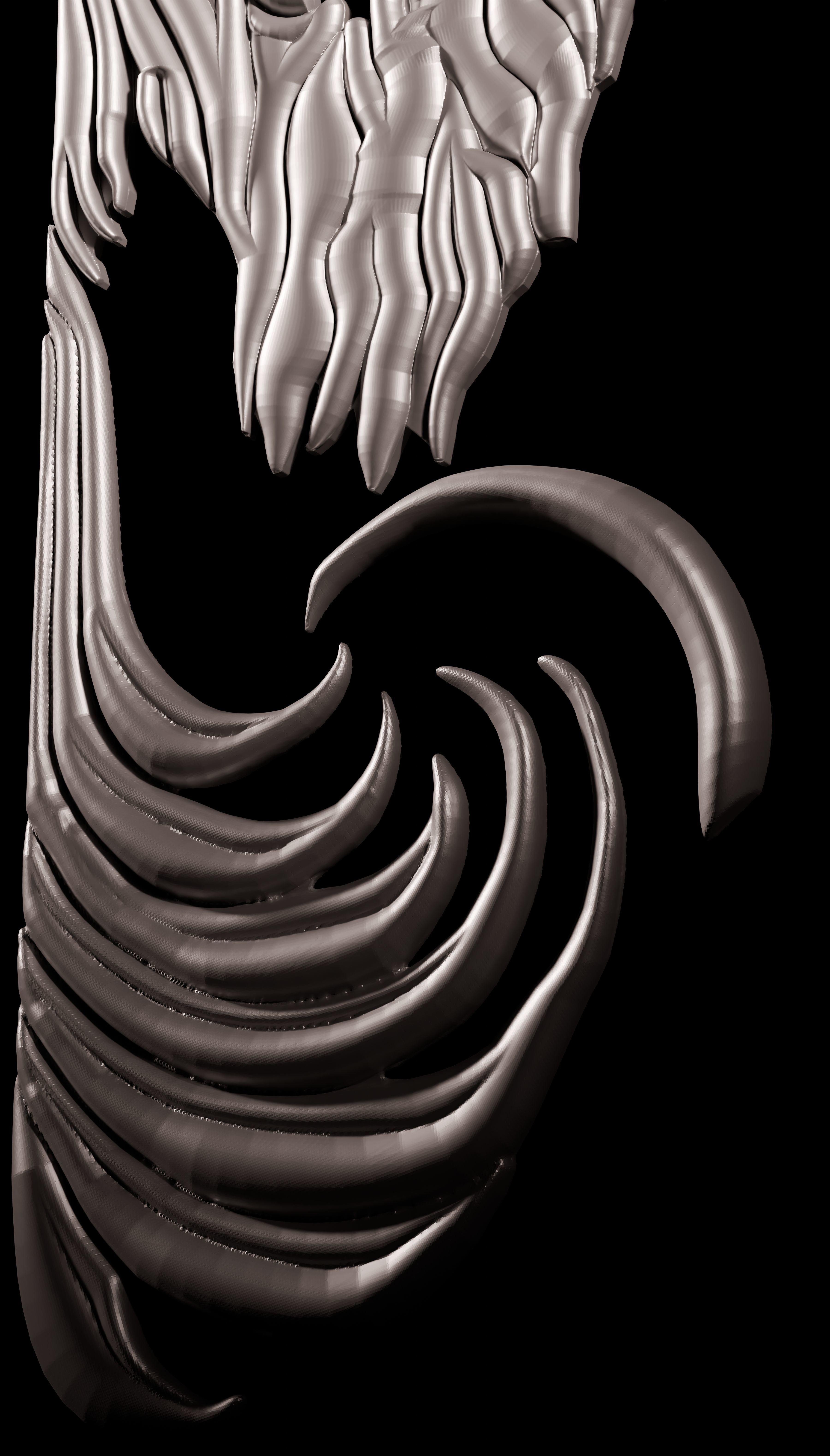 Alucard shield 3D print model_4