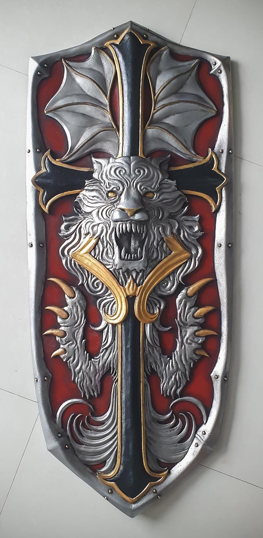 Alucard shield 3D print model_1