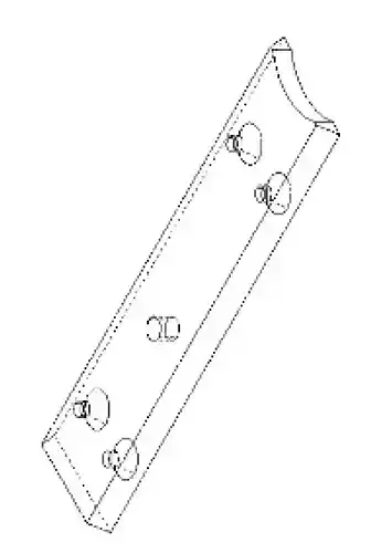 Magazine Back Plate 3D model