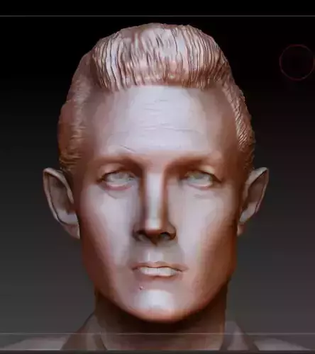 Terminator 2  ROBERT PATRICK life size  scale bust 3D print model