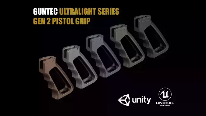 Guntec Ultralight Series Pistol Grip Gen2