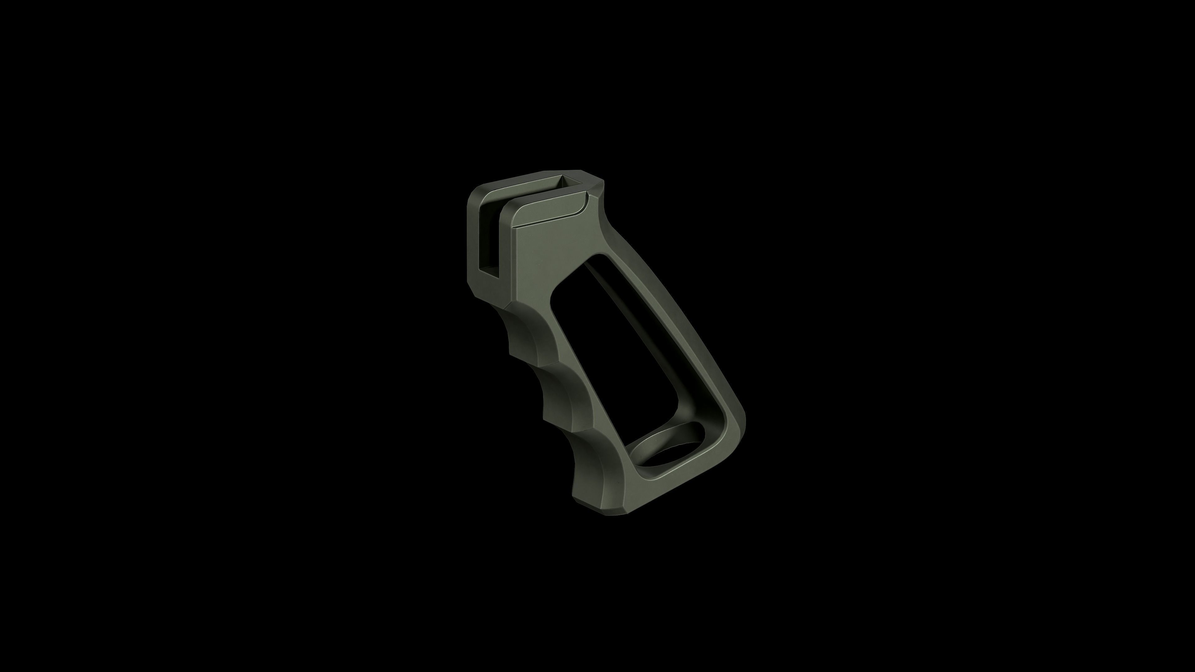 Guntec Ultralight Series Pistol Grip Gen2 Low-poly 3D model_5