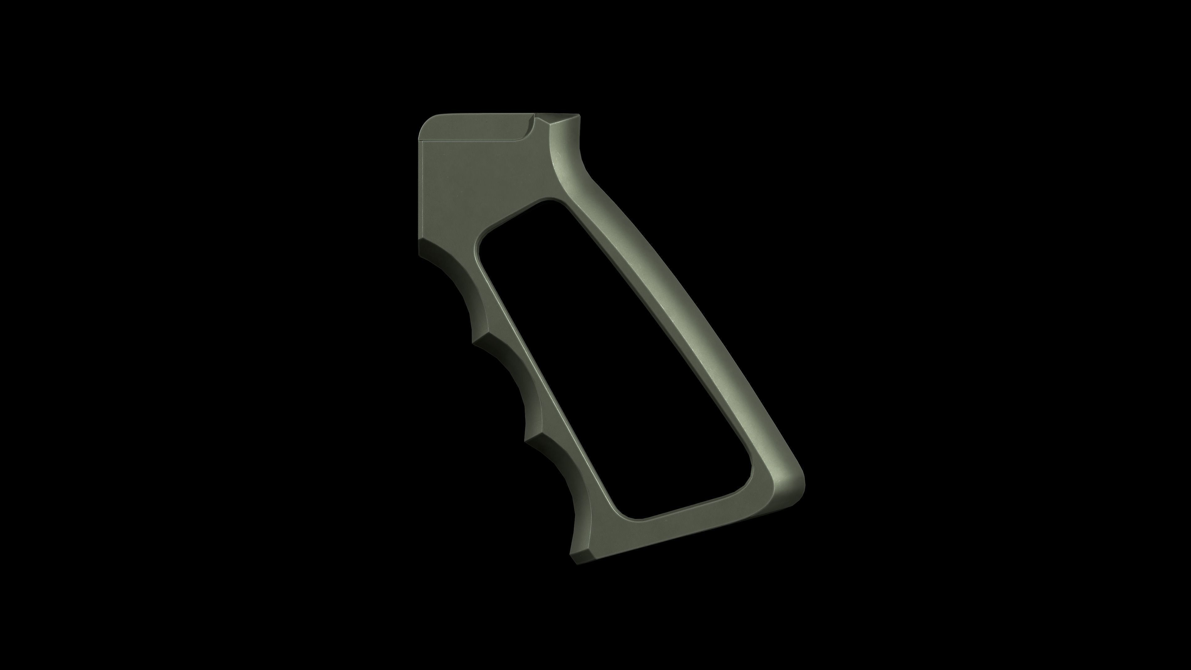 Guntec Ultralight Series Pistol Grip Gen2 Low-poly 3D model_13