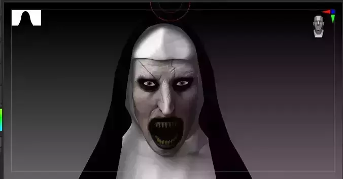 The Nun  conjuring Valak lifesize scale bust