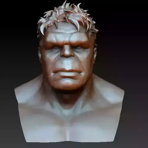 Hulk Avengers lifesize scale bust