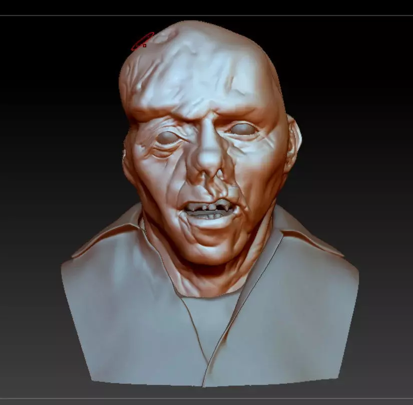 Friday the 13th Jason life size scale bust 3D print model_0
