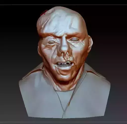 Friday the 13th Jason life size scale bust 3D print model