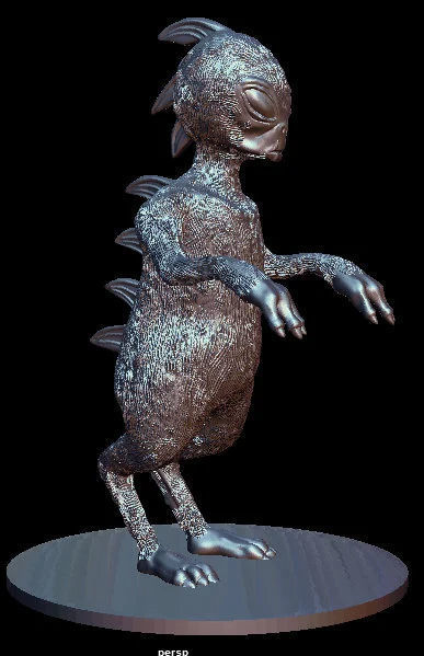 Cryptids figures vol 1 3D print model_7