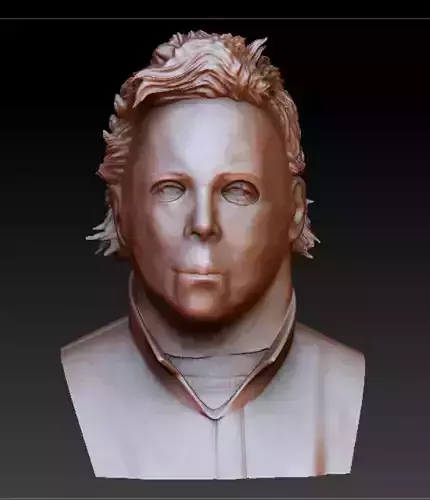 Halloween 1 Michael Myers  nick castle  lifesize scale bust 3D print model
