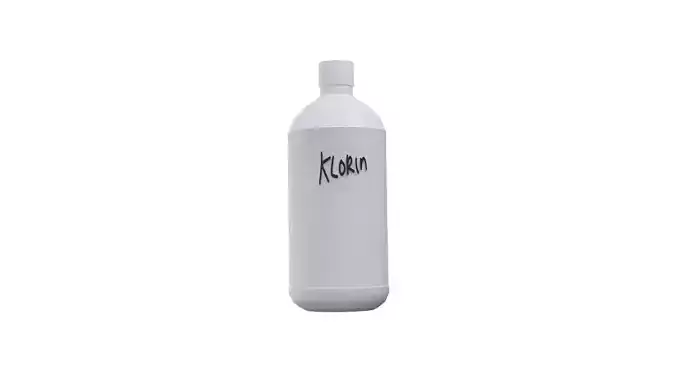 Chlorine Solution 05 Low-poly 3D model