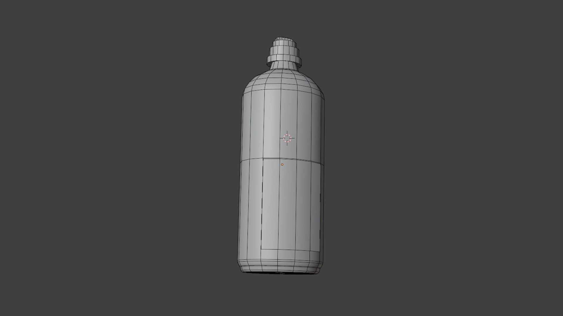 Dextrose Solution Low-poly 3D model_1