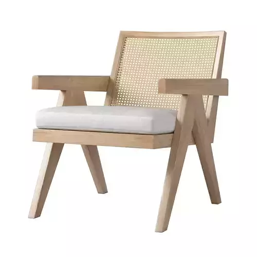 RH JAKOB LOUNGE CHAIR Low-poly 3D model