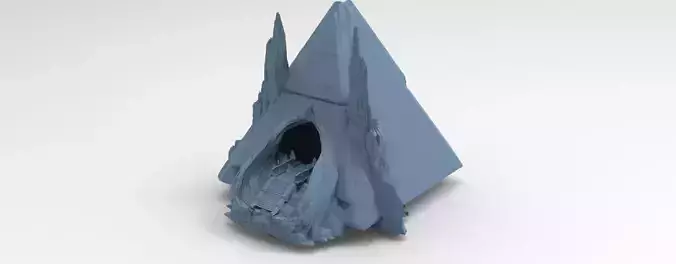 Tutankhamun Hollow pyramid  3D model
