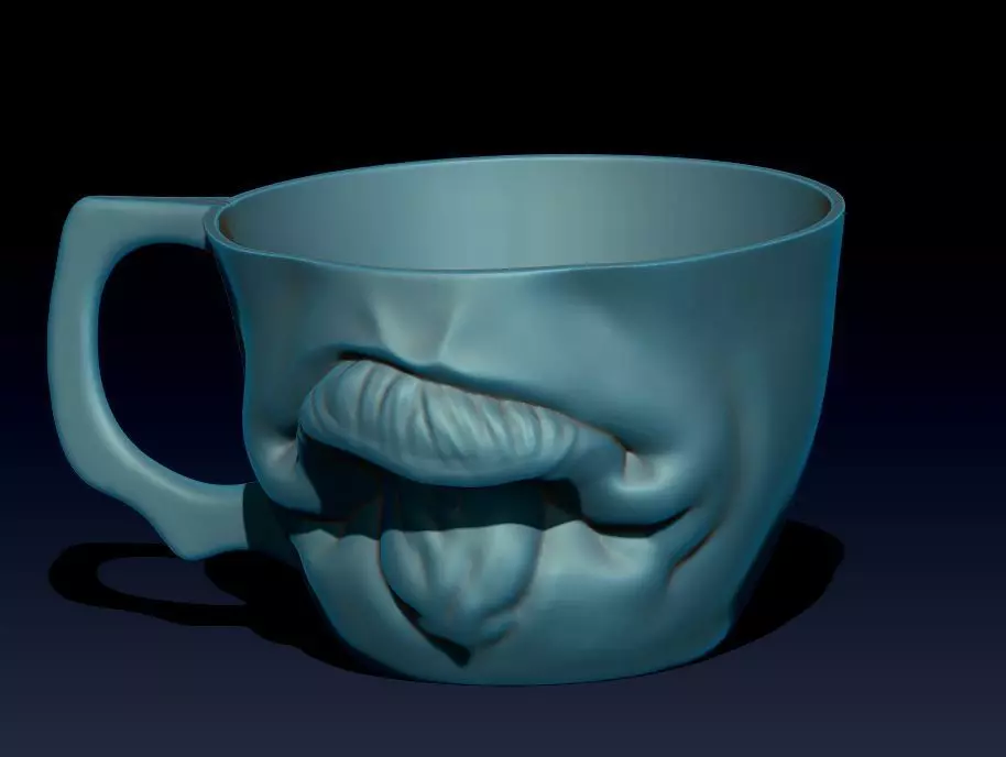 The Grumpin Mug 3D print model_0