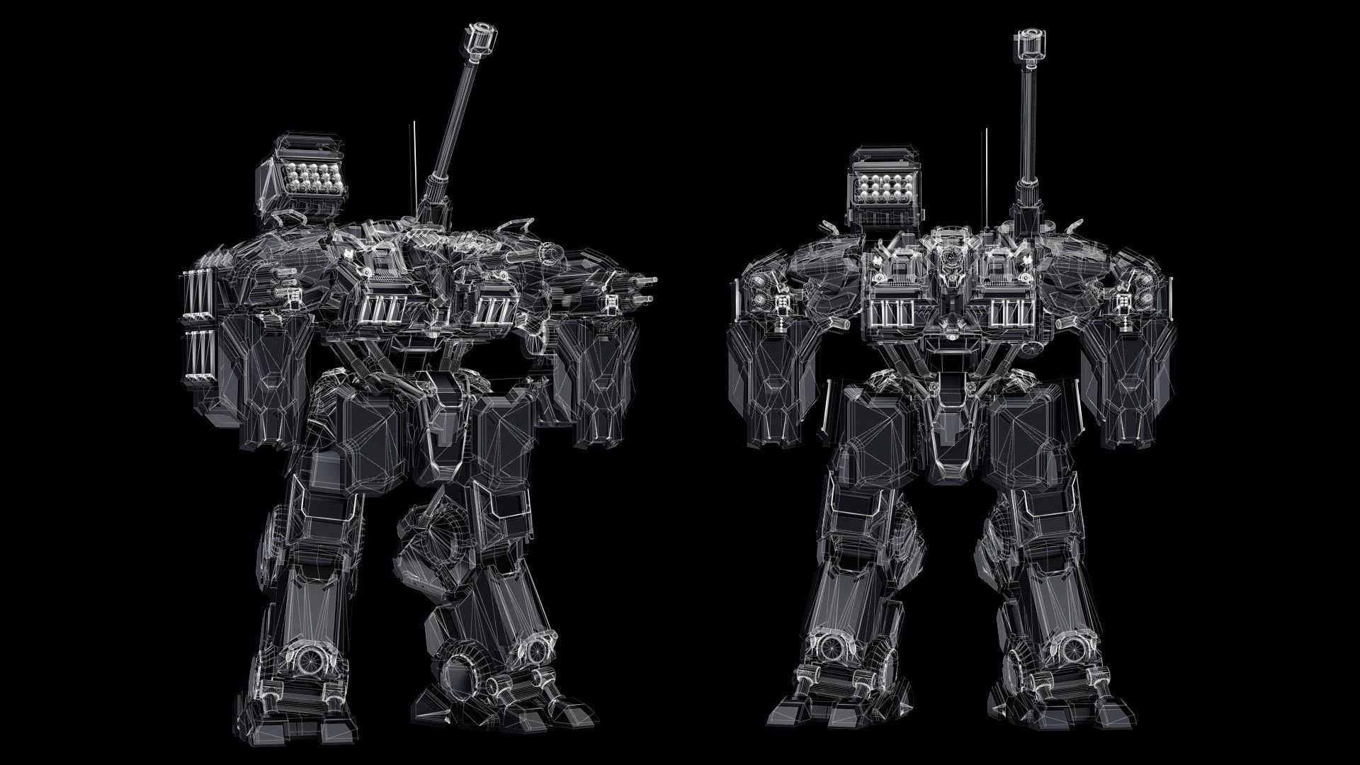 VANGUARD  Free low-poly 3D model_2