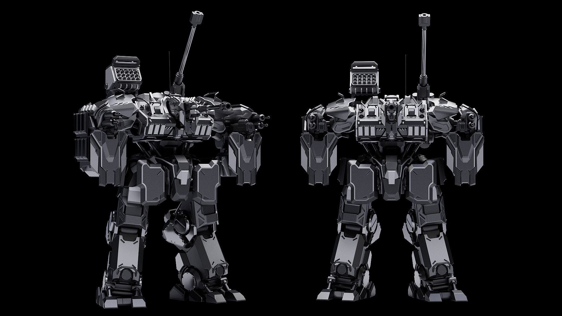 VANGUARD  Free low-poly 3D model_1