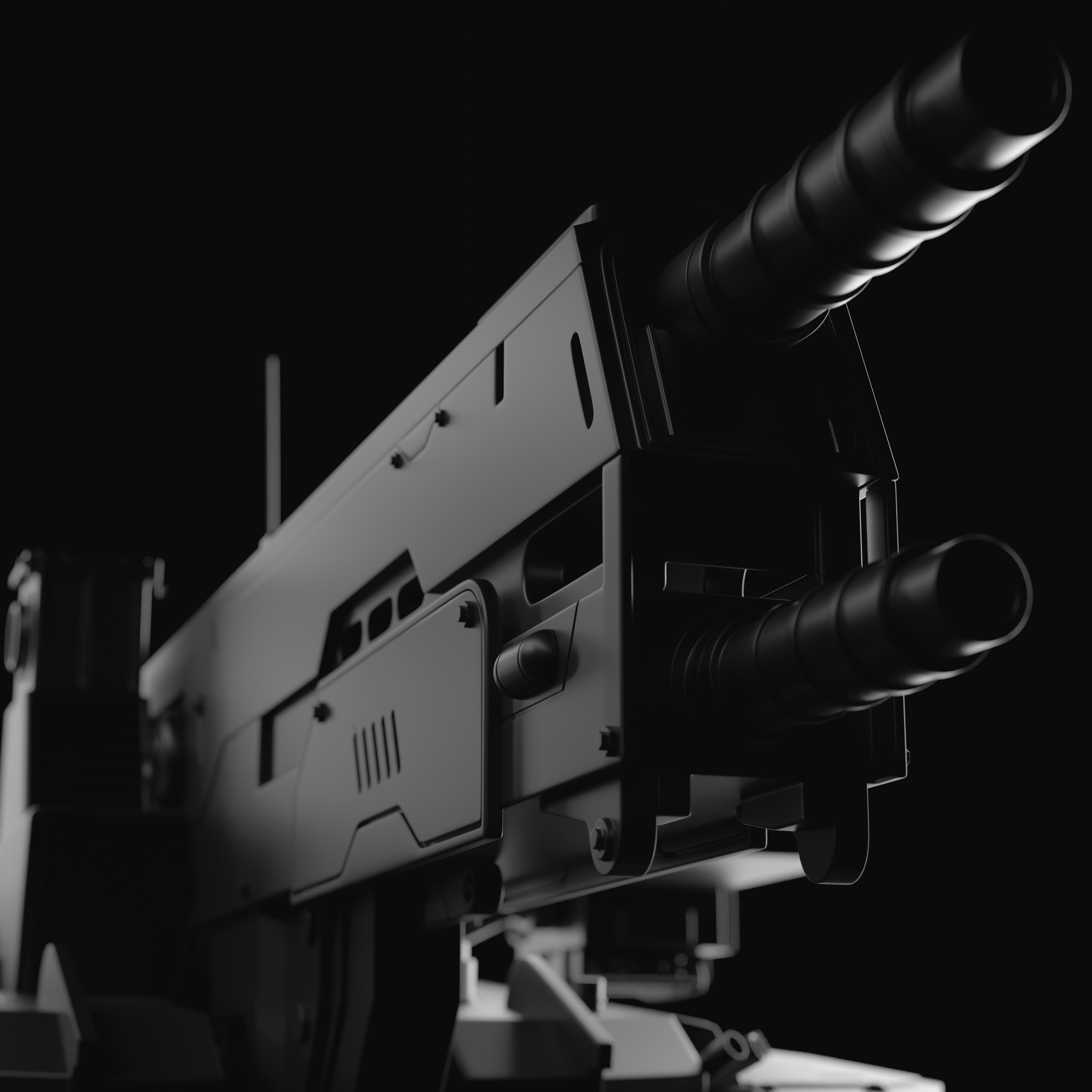 Firewalker MBT-700 Low-poly 3D model_7