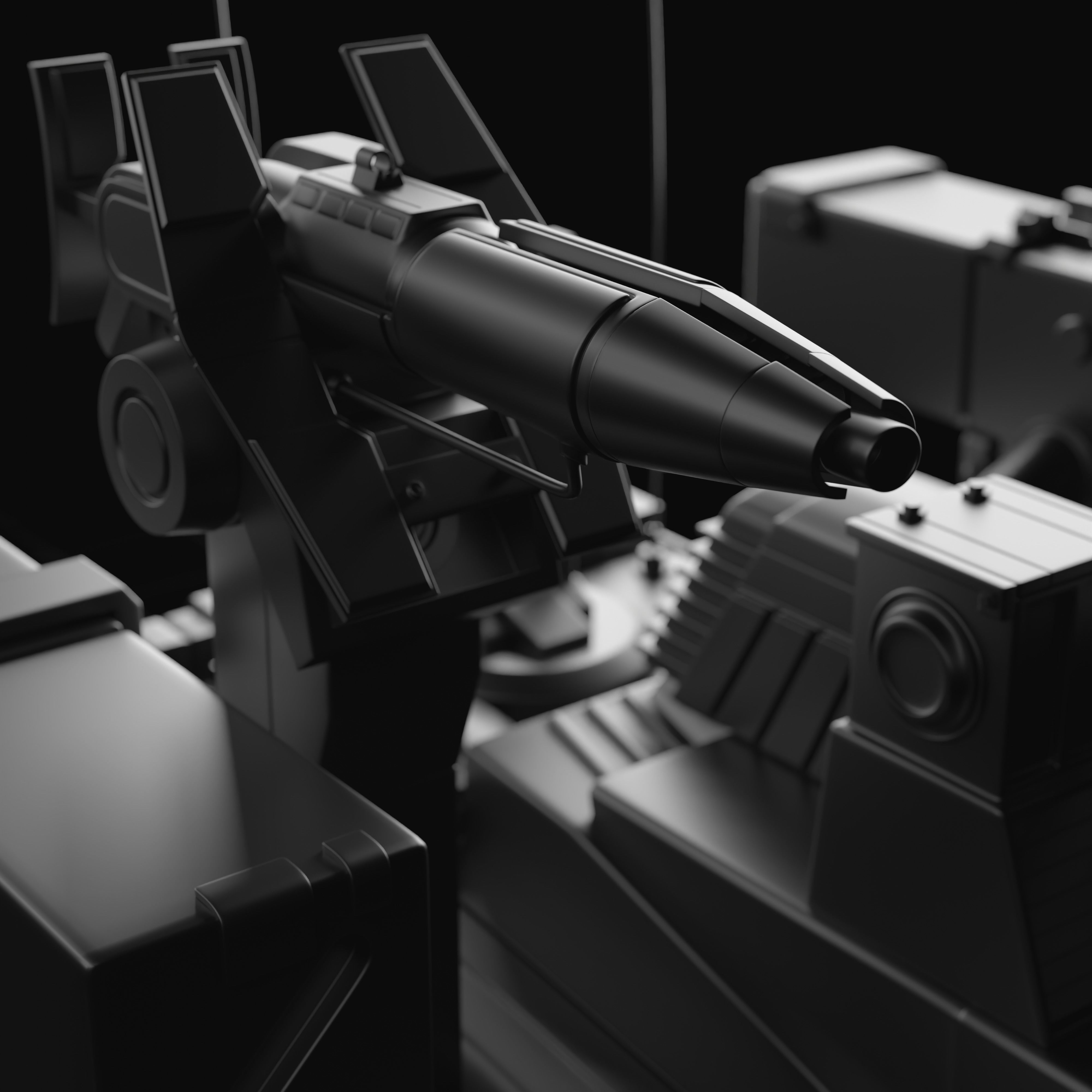 Firewalker MBT-700 Low-poly 3D model_8