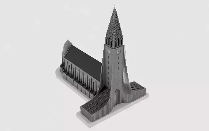 Hallgrimskirkja Iceland Reykjavik - Church of Hallgrimur 